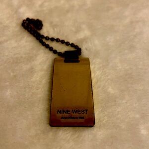 Nine West Gold Tag for Purse GUC